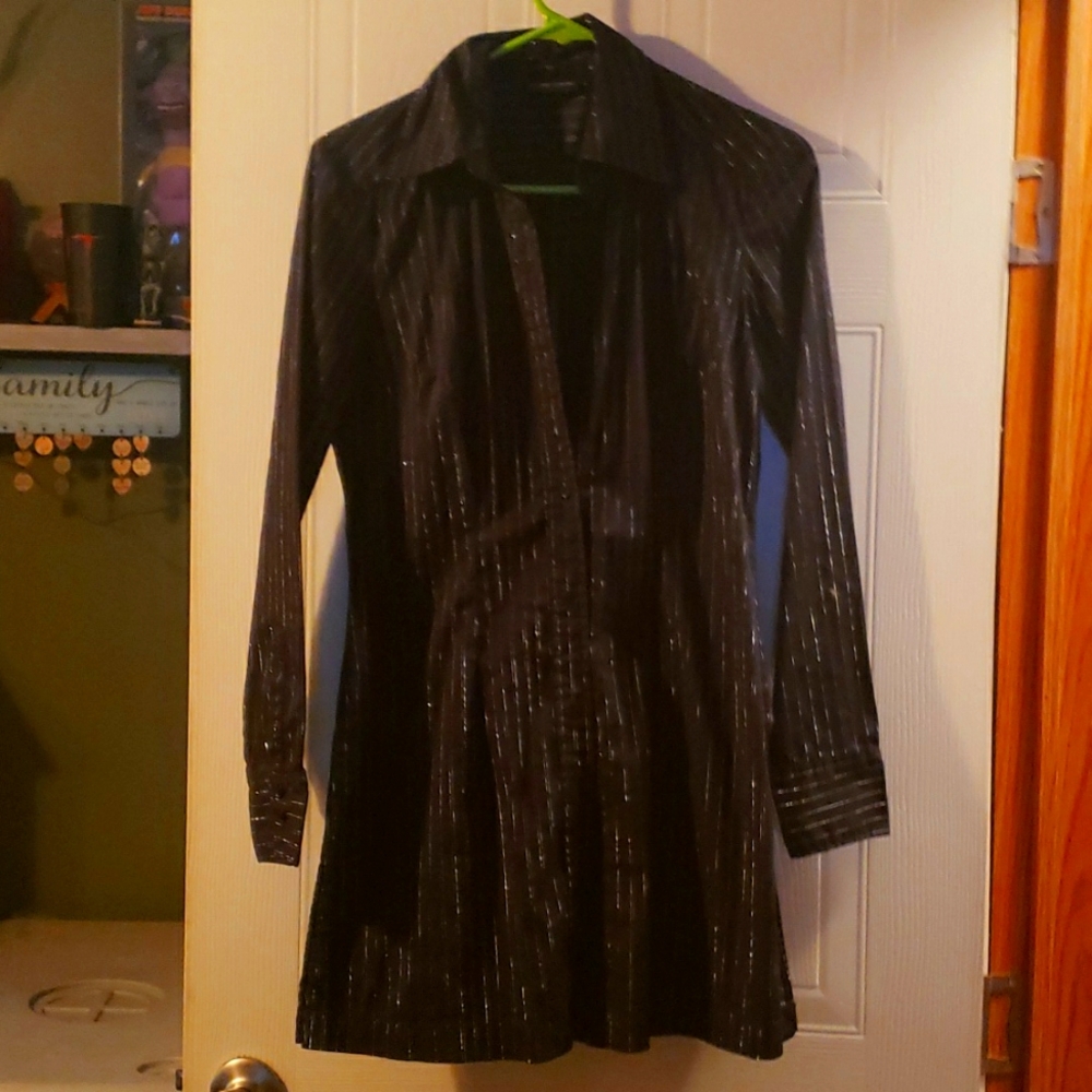 Stripped Womens button down blouse